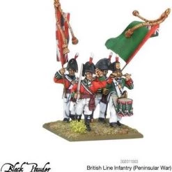 Black Power British Line Infantry (Peninsular War) -wargaming Verkoop 550x589 2