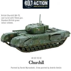Warlord Games Bolt Action: Churchill Tank -wargaming Verkoop 550x597 1