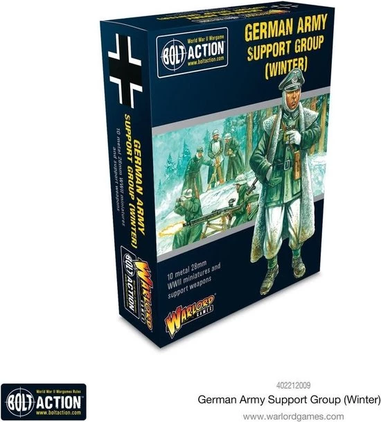 Bolt Action German Army (Winter) Support Group 3 Bolt Action German Army (Winter) Support Group