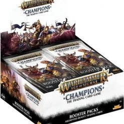 Warhammer Age Of Sigmar: Champions Wave 1 Booster Display ENGLISH