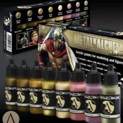Scale 75 Metal'n Alchemy - Golden Metallic Paint Set - 8 Kleuren - 17ml - SSE-010 9 Scale 75 Metal'n Alchemy - Golden Metallic Paint Set - 8 Kleuren - 17ml - SSE-010 -wargaming Verkoop 550x613 4
