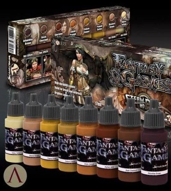Scale 75 Steam And Punk - Fantasy & Games - 8 Kleuren - 17ml - SSE-018 6 Scale 75 Steam And Punk - Fantasy & Games - 8 Kleuren - 17ml - SSE-018 - Afbeelding 4