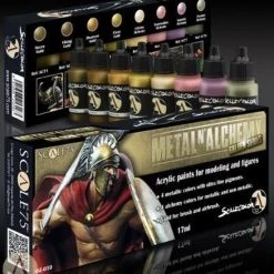 Scale 75 Metal'n Alchemy - Golden Metallic Paint Set - 8 Kleuren - 17ml - SSE-010 10 Scale 75 Metal'n Alchemy - Golden Metallic Paint Set - 8 Kleuren - 17ml - SSE-010 -wargaming Verkoop 550x614 2