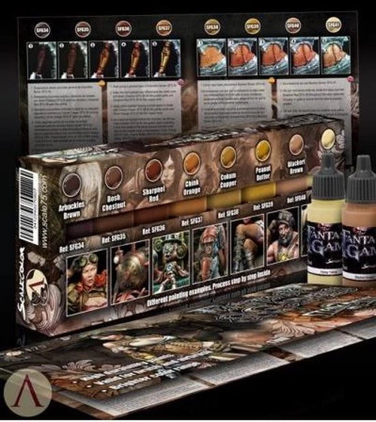Scale 75 Steam And Punk - Fantasy & Games - 8 Kleuren - 17ml - SSE-018 7 Scale 75 Steam And Punk - Fantasy & Games - 8 Kleuren - 17ml - SSE-018 - Afbeelding 5