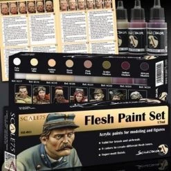 Scale 75 Flesh Paint Set - 8 Kleuren - 17ml - SSE-003 -wargaming Verkoop 550x617