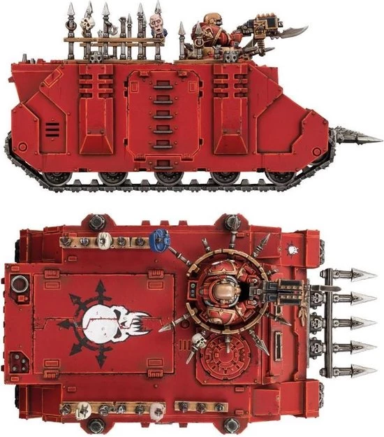 Games Workshop Warhammer 40.000 Chaos Space Marines Rhino 8 Games Workshop Warhammer 40.000 Chaos Space Marines Rhino - Afbeelding 6