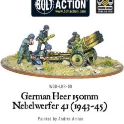 Bolt Action German Heer 150mm Nebelwerfer 41 (1943-45) -wargaming Verkoop 550x632 1