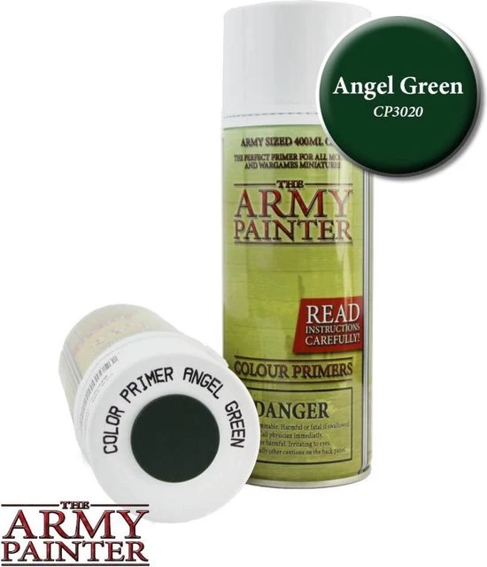 Army Painter Angel Green - Colour Primer - CP3020 4 Army Painter Angel Green - Colour Primer - CP3020 - Afbeelding 2