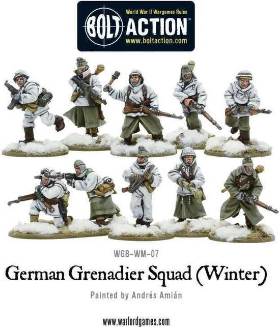 Bolt Action German Grenadier Squad (winter) 4 Bolt Action German Grenadier Squad (winter) - Afbeelding 2