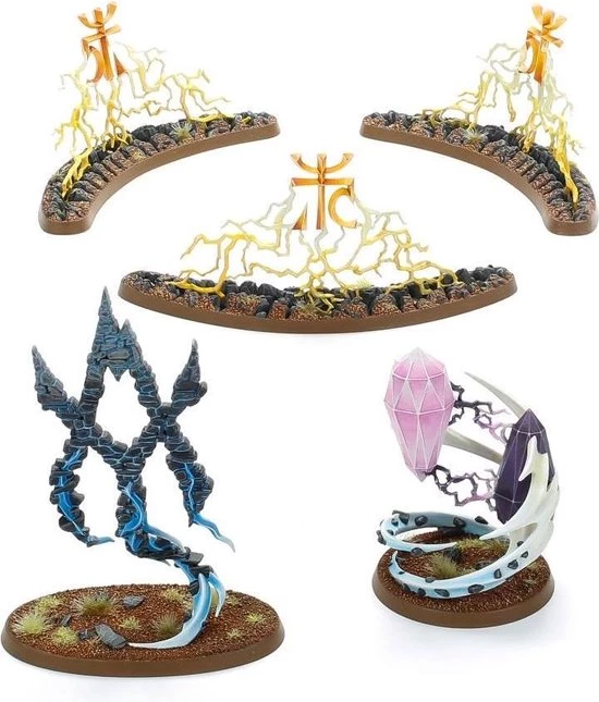 Games Workshop Warhammer Age Of Sigmar - Endless Spells: Lumineth Realm-Lords 4 Games Workshop Warhammer Age Of Sigmar - Endless Spells: Lumineth Realm-Lords - Afbeelding 2