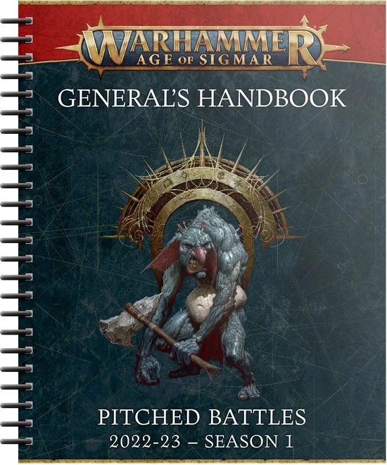 Games Workshop Warhammer Age Of Sigmar General's Handbook/ Pitched Battles 2022 3 Games Workshop Warhammer Age Of Sigmar General's Handbook/ Pitched Battles 2022