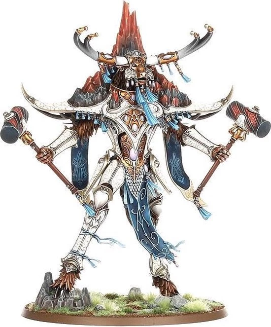 Games Workshop Age Of Sigmar Lumineth Realm-Lords Avalenor The Stoneheart King 10 Games Workshop Age Of Sigmar Lumineth Realm-Lords Avalenor The Stoneheart King - Afbeelding 8