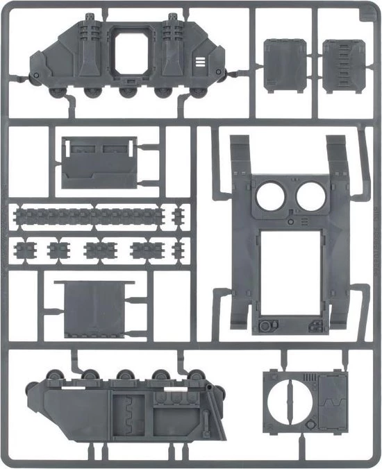 Games Workshop Warhammer 40.000 Chaos Space Marines Rhino 11 Games Workshop Warhammer 40.000 Chaos Space Marines Rhino - Afbeelding 9
