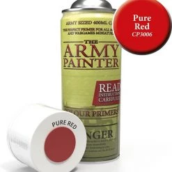 Army Painter Colour Primer - Pure Red (400Ml) -wargaming Verkoop 550x684 2