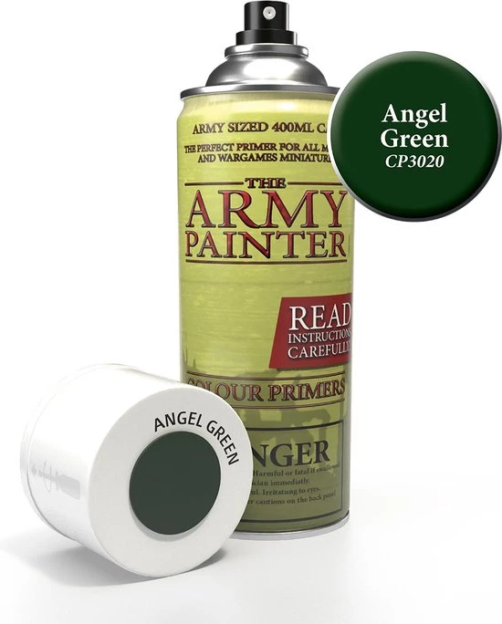 Army Painter Angel Green - Colour Primer - CP3020 5 Army Painter Angel Green - Colour Primer - CP3020 - Afbeelding 3