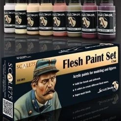 Scale 75 Flesh Paint Set - 8 Kleuren - 17ml - SSE-003