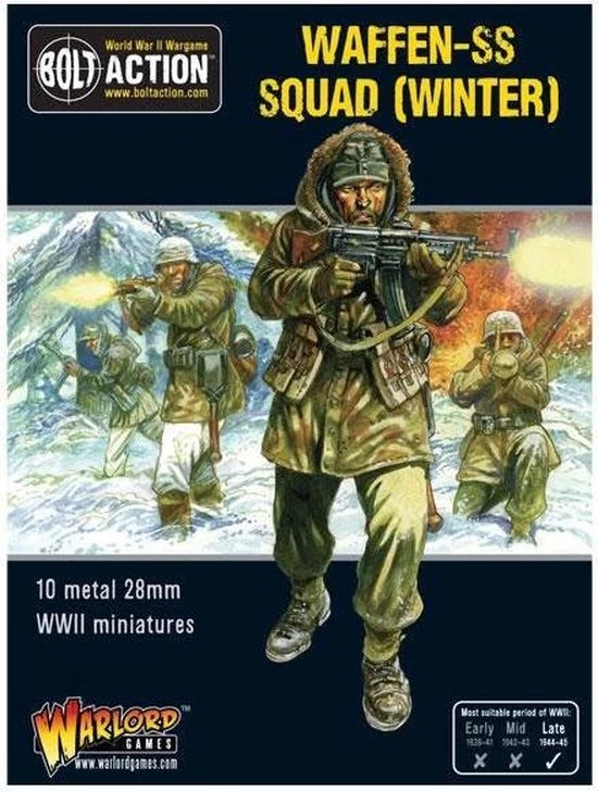 Bolt Action Winter SS Squad Box 3 Bolt Action Winter SS Squad Box