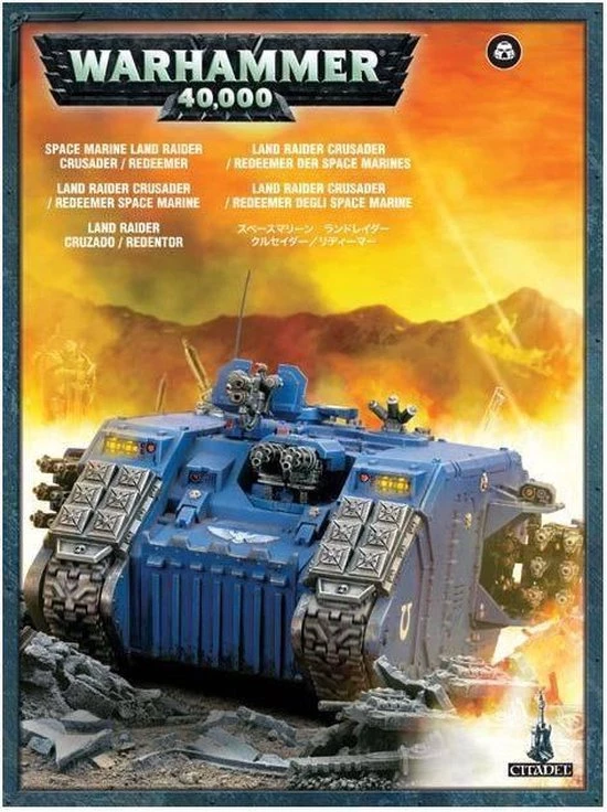 Games Workshop Warhammer 40.000 - Space Marines: Landraider Crusader - Redeemer 3 Games Workshop Warhammer 40.000 - Space Marines: Landraider Crusader - Redeemer