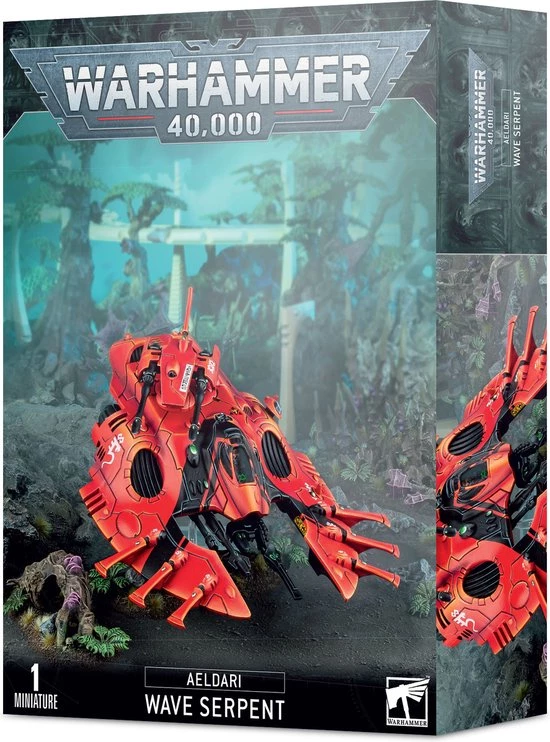 Games Workshop Warhammer 40.000 - 40K - Aeldari Wave Serpent - 46-21 5 Games Workshop Warhammer 40.000 - 40K - Aeldari Wave Serpent - 46-21 - Afbeelding 3