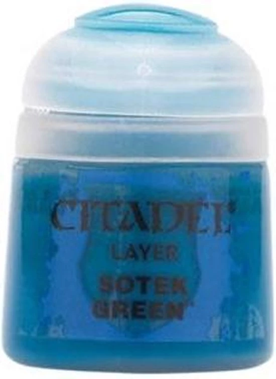 Citadel Layer: Sotek Green 12ml Paint 5 Citadel Layer: Sotek Green 12ml Paint - Afbeelding 3