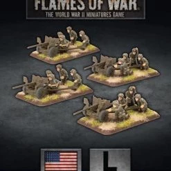 Flames Of War Parachute 57mm Anti-Tank Platoon (Plastic)