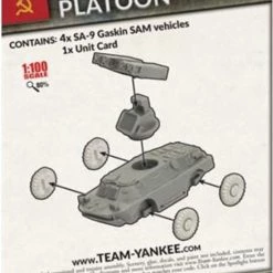Battlefront Team Yankee: SA-9 Gaskin -wargaming Verkoop 550x767 1
