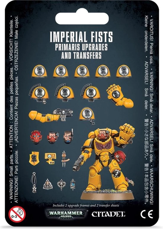 Games Workshop Imperial Fists Primaris Upgrades & Transfers 3 Games Workshop Imperial Fists Primaris Upgrades & Transfers