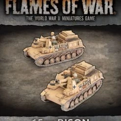 Flames Of War 15cm Bison Infantry Gun Platoon