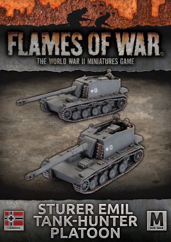 Flames Of War Sturer Emil Tank-Hunter Platoon 3 Flames Of War Sturer Emil Tank-Hunter Platoon