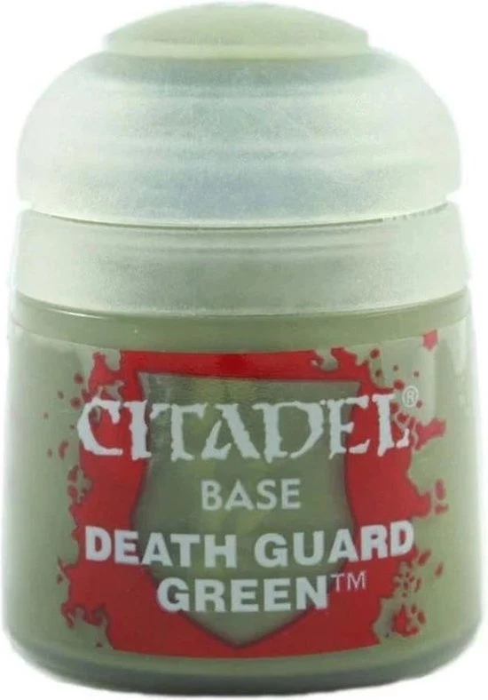 Games Workshop - Citadel Base: Death Guard Green 12ml 4 Games Workshop - Citadel Base: Death Guard Green 12ml - Afbeelding 2