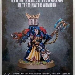 Games Workshop Warhammer 40,000 Imperium Adeptus Astartes Blood Angels: Librarian In Terminator Armour