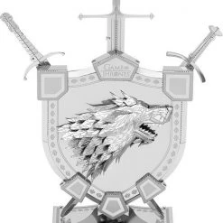 Metal Earth ICONX Game Of Thrones - House Stark Wapenschild -wargaming Verkoop 550x804 3
