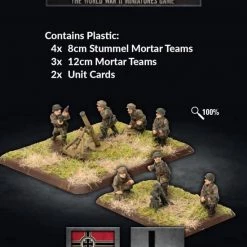 Flames Of War Fallschirmjager 8cm/12cm Mortar Platoon