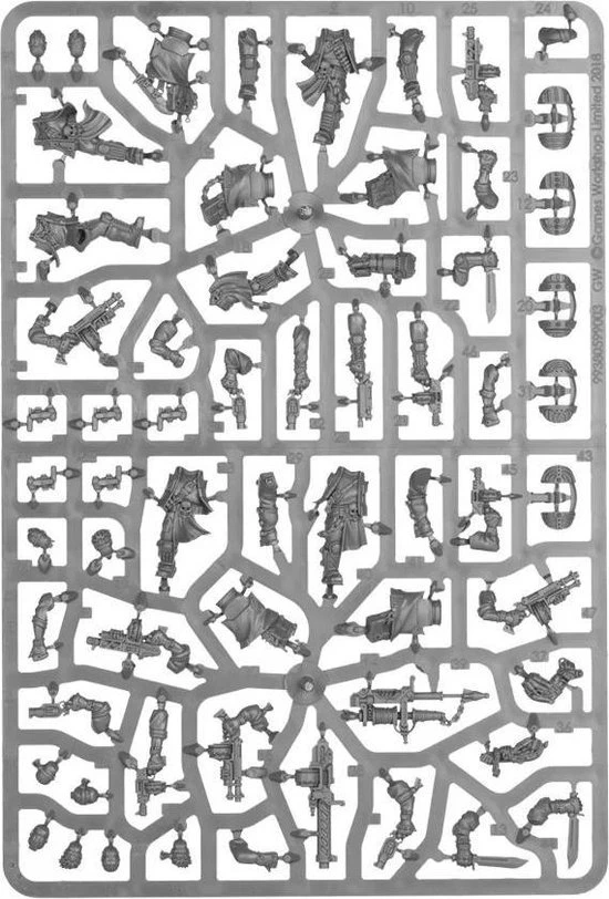 Games Workshop Warhammer: Necromunda - Orlock Gang -300-20- 4 Games Workshop Warhammer: Necromunda - Orlock Gang -300-20- - Afbeelding 2