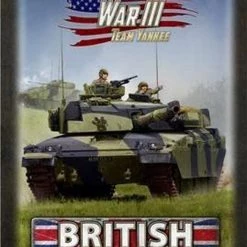 World War III Team Yankee British Gaming Tin (TY)