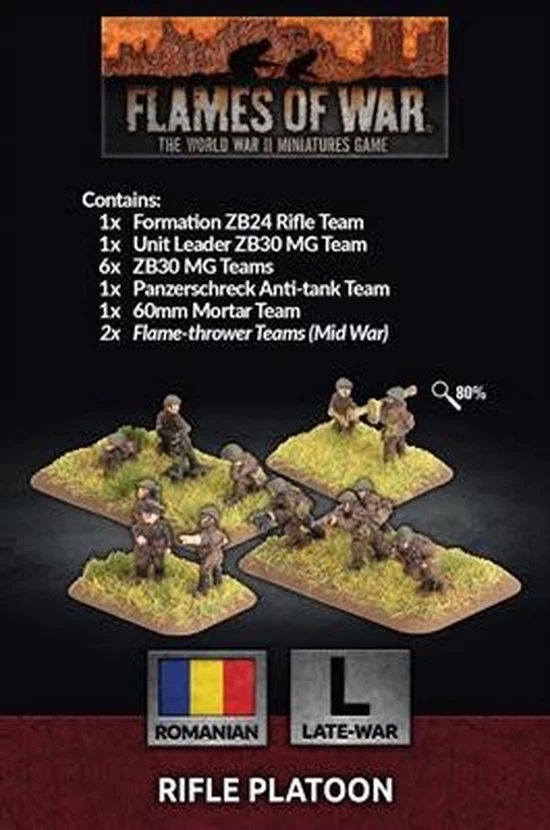Flames Of War Rifle Platoon (ROM) 3 Flames Of War Rifle Platoon (ROM)