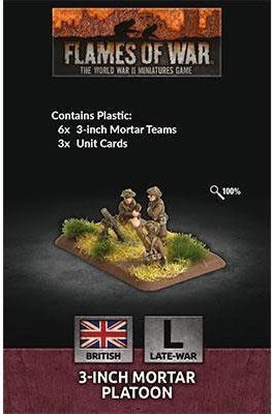 Flames Of War 3-inch Mortar Platoon 3 Flames Of War 3-inch Mortar Platoon